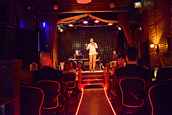 TIM CARSON AT THE LE FAUX PLAYHOUSE